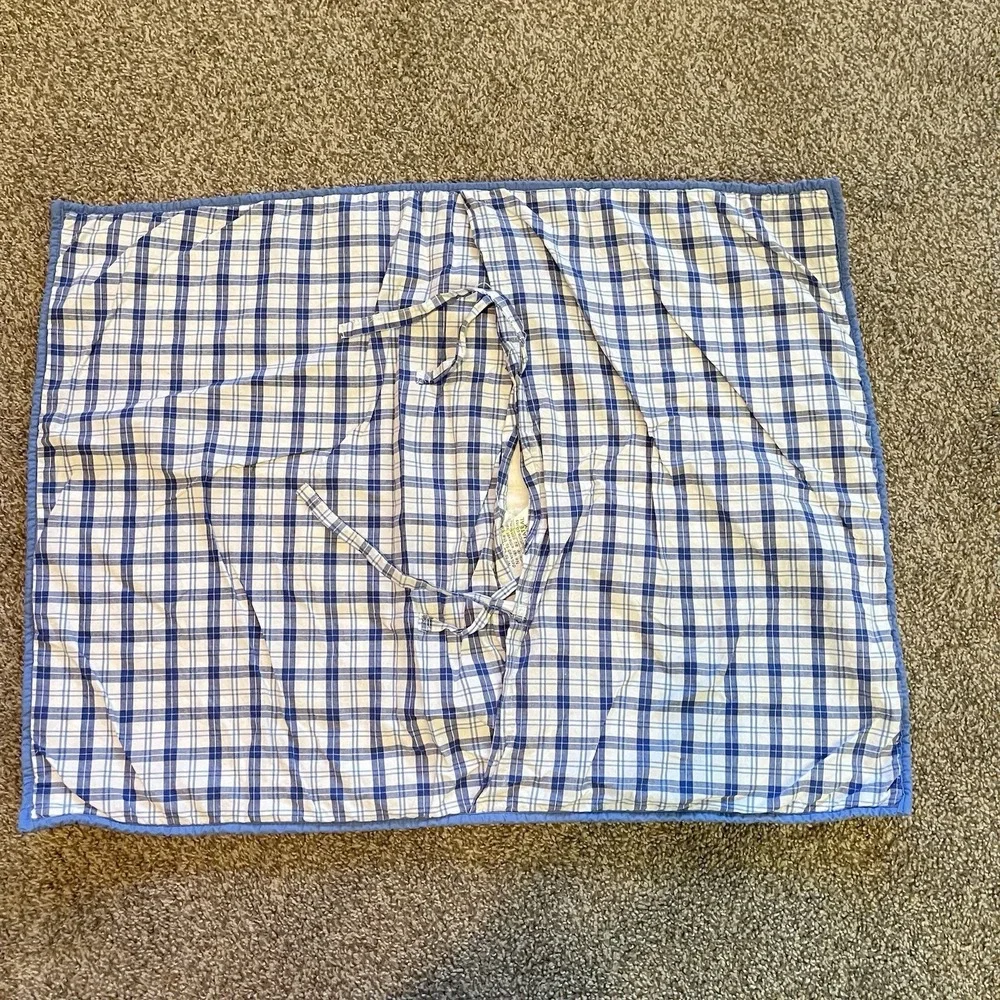 Pottery Barn Kids‎ Dino Dinosaur Quilted Standard Replacement Sham Blue Red